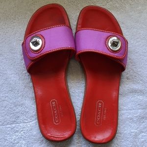 Coach Buckle Slides